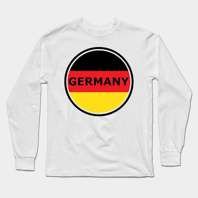 Germany Long Sleeve T-Shirt by Karpatenwilli